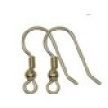 9K Yellow Earwire Hook #3 Heavy