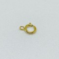 Rolled Gold Bolt Ring Closed