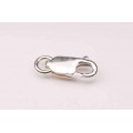 Sterling Silver Parrot Clasp Flat