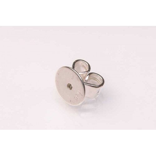 Sterling Silver Scroll Disc (pair)