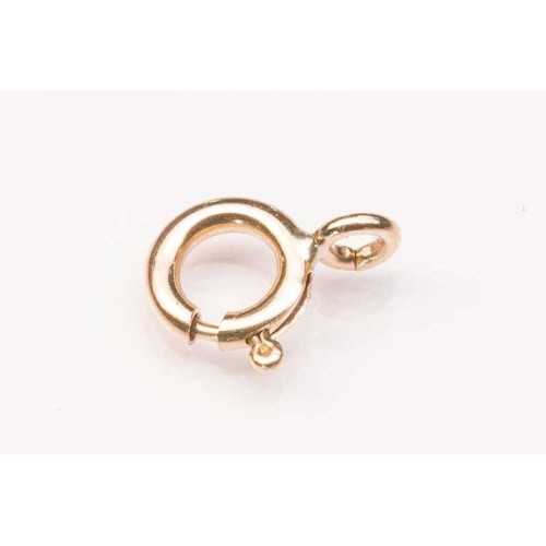 Rolled Gold Bolt Ring Open